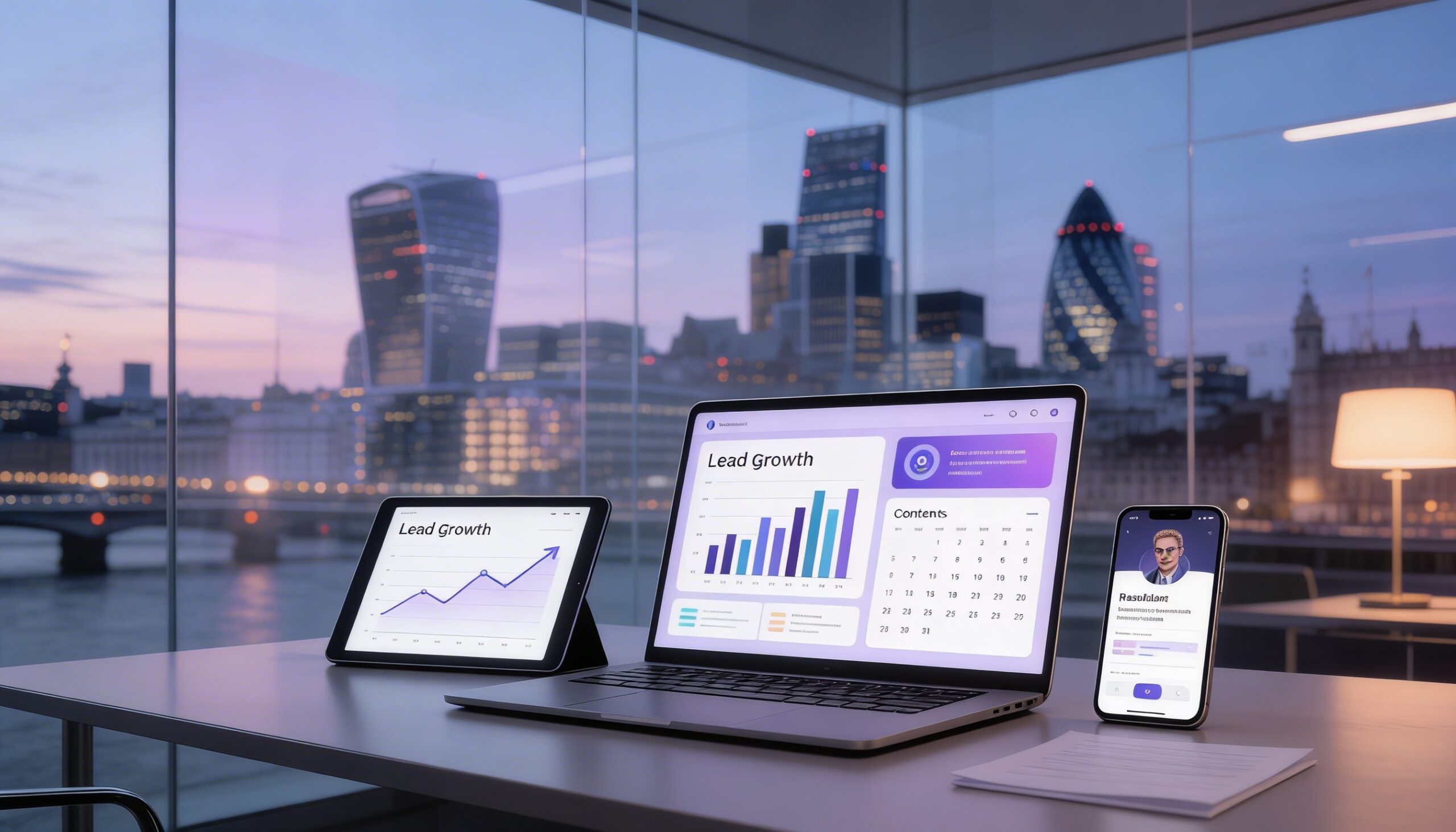 Контент маркетинг B2B: +42% лидов в Лондоне за 8 недель